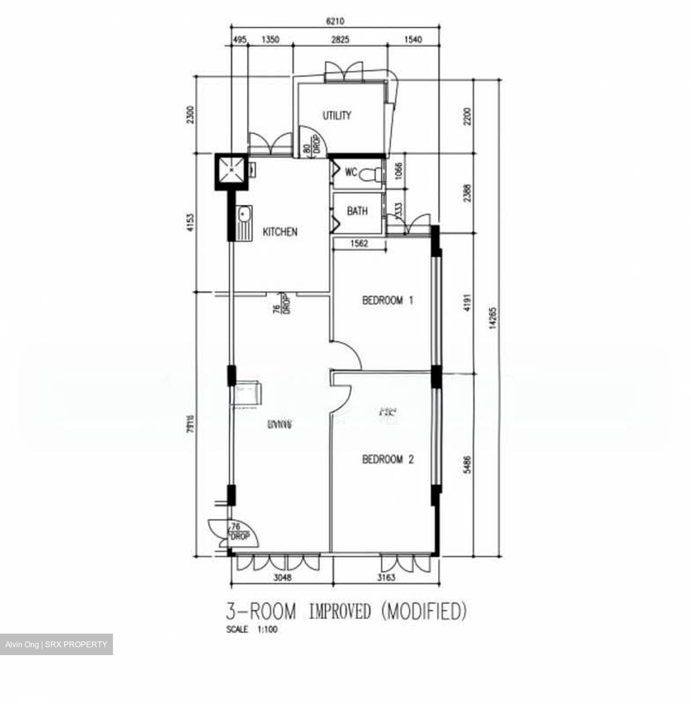 Blk 225 Lorong 8 Toa Payoh (Toa Payoh), HDB 3 Rooms #541921961